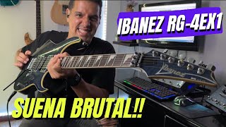 IBANEZ RG 4EX1 l Una guitarra muy Buena Con grandisimo SONIDO [upl. by Melissa]