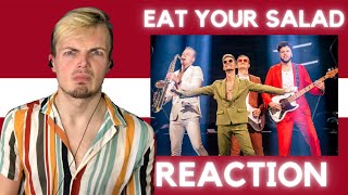 Latvia 2022  Citi Zēni  Eat Your Salad  REACTION [upl. by Kain]