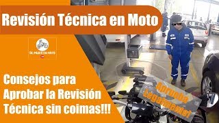 Aprobando la Revisión Técnica de la moto PRT ITV RTV Tecnomecánica  De Paseo En Moto Motovlog [upl. by Emarej]