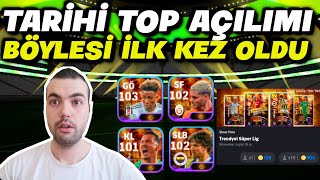 TARİHİ PAKET AÇILIMI 🔥 103 GEDSON  102 İCARDİ 102 FERDİ 101 UĞURCAN I ÇIKARDIM 😲 EFOOTBALL 2024 [upl. by Fenwick]