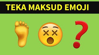 TEKA EMOJI BAHAGIAN 6 ★ GEMBIRA EDUTV 2020 [upl. by Eixam]