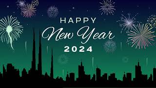 Happy New Year 2024 Background [upl. by Lisbeth]