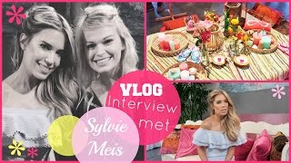 Vlog Interview met Sylvie Meis  Lifestyle Spot [upl. by Naginarb]