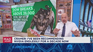 Ive been recommending Nvidia endlessly for a decade says Jim Cramer [upl. by Keese]