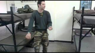 Lefteris mitsopoulos imitate army time [upl. by Yelrihs]