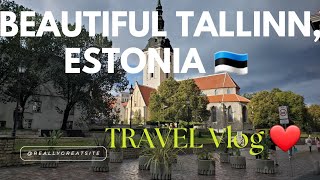 WELCOME TO TALLINN ESTONIA 🇪🇪 TRAVEL VLOG 2024 ❤️💖💖 BEAUTIFUL CITY MUST SEE [upl. by Cesaria]