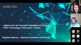 Webinar 2  European Schoolnet Academy Thematic Seminar Effective Use of Data in Teacher Training [upl. by Nolahp]