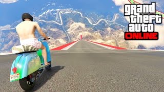 MEGA RAMP FAGGIO  GTA 5 ONLINE [upl. by Lucio515]