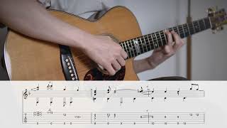 【TAB】ZUTOMAYO  Intrusion Fingerstyle guitar [upl. by Herc]