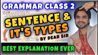 Sentences English Grammar  TypesQuestionsPractice  How To Make Sentences in English Conversation [upl. by Elleron]