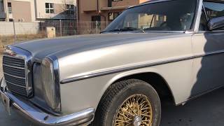 Mercedes W114 Restoration Ep 1 The story [upl. by Aicnorev]