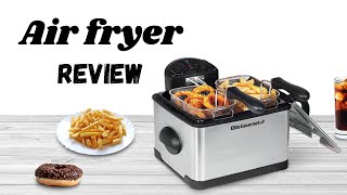 Elite Gourmet Electric Deep Fryer Timer Control amp Adjustable Temperature [upl. by Tomas]