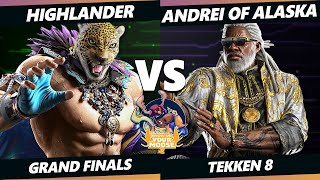 Show Me Your Moose 2 GRAND FINALS  Highlander King Vs AndreiofAlaska Leroy Tekken 8 [upl. by Madge]