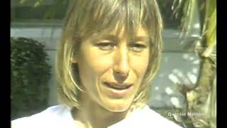 Martina Navratilova Interview February 5 1984 [upl. by Aleil671]