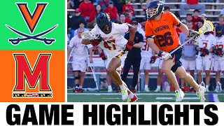 4 Virginia vs 5 Maryland Lacrosse Highlights  2024 College Lacrosse  NCAA Lacrosse [upl. by Mario35]