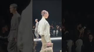 Thomas Ceccon at Emporio Armani show youtubeshorts shorts video fashion thomasceccon1433 [upl. by Nalepka]