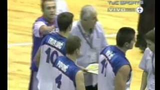 Darko Milicic vs Argentina 2006 World Championship group stage [upl. by Accalia]