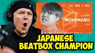 CHEZAME Reacts  momimaru 🇯🇵  GRAND BEATBOX BATTLE 2023 WORLD LEAGUE  Solo Elimination [upl. by Casady]