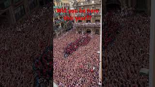 Are you coming Pamplona sanfermin pamplonada yfm runningofthebulls spain [upl. by Jewelle904]