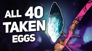 Destiny 2 All 40 Taken Egg Locations amp How to Get the Harbingers Echo Exotic [upl. by Remas]