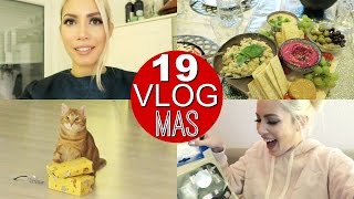 Heiligabend bei mir Katzen Bescherung amp Veggie Christmas  VLOGMAS 2016 funnypilgrim [upl. by Aztinad]