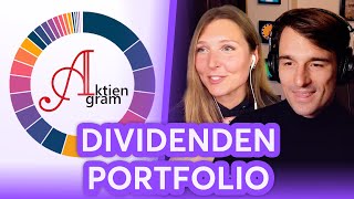 Lisas Aktiengram Dividenden Portfolio im Check  Finanzfluss Stream Highlights [upl. by Guadalupe]