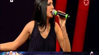 Ayda Mosharraf  İsyan Duman 31122013 at O Ses Türkiye New Years Special Episode Yılbaşı Özel [upl. by Dahaf]