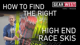 How to Find the Right High End XC Race Skis highendraceski classicski skateski [upl. by Nylaras445]