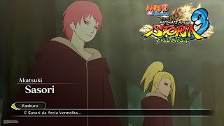 Sasori Deidara são revividos pelo Kabuto para enfrentar o kakuro na Naruto storm 3 [upl. by Ocinemod]