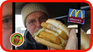 McDonalds FiletoFish Big Mac  Food Review [upl. by Aileno661]