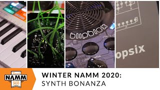 NAMM Synth Bonanza Korg 2hp Arturia and More at Winter NAMM 2020 [upl. by Nessy880]