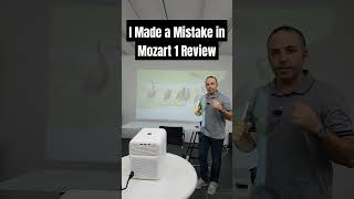 Wanbo Mozart 1 Review Mistake of Mine  wanbo review tv projector how howto tips gaming [upl. by Airbma]