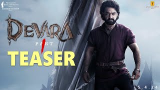 Devara Movie Teaser  Jr NTR Janhvi Kapoor  Saif Ali Khan  Koratala Siva  Anirudh  NTR Devara [upl. by Judsen]