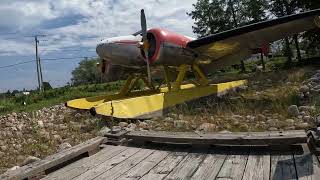 Walking around Main St Ignace Ontario Canada while Tesla Supercharging 24 August 2024 NGH10132 [upl. by Yzzik]