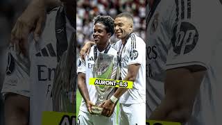 Lavenir du Real Madrid 🔥 football foot realmadrid mbappe endrick shorts soccer [upl. by Urbanus]