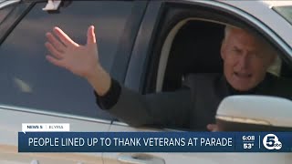 News 5s Rob Powers is Grand Marshal at Veterans Day parade [upl. by Yecnay]