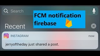 Send Notification on Data change in firebase Database  Firebase Notifications [upl. by Zinn398]