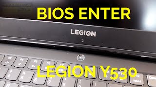 How to get into the BIOS on Lenovo LEGION Y530 enter bios acces to bios [upl. by Ahsiken793]