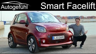 Smart EQ fortwo Facelift FULL REVIEW Cabrio vs Coupé comparison  what’s new [upl. by Madson59]