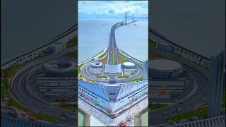 Chinas Mega Project SHENZHEN ZHONGSHAN CHANNEL BRIDGE 中國大型工程深圳中山海峽大橋 bridge china travel [upl. by Staten]