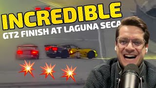 Porsche Vs Corvette ends in MASSIVE crash [upl. by Chelsy]