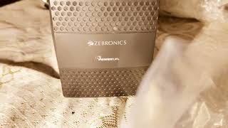 zebronics ups 600va  zebronics best ups  zebronics ups unboxing [upl. by Anitram]