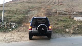 Pajero Io  Tbilisi  offroad Georgia 05012017 [upl. by Laersi]