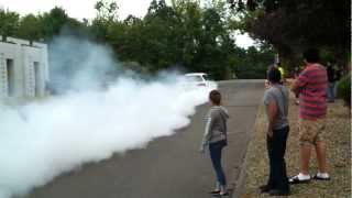 K20 Civic Eg Burnout [upl. by Adeehsar316]