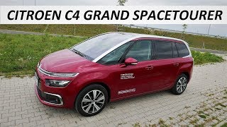 Citroen C4 GRAND SPACETOURER 20 HDi  TEST PL [upl. by Cade]