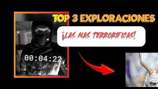 TOP 3 EXPLORACIONES MAS ATERRADORAS DE DARK GHOST PARANORMAL [upl. by Wendall]