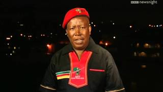 NEWSNIGHT Julius Malema  South Africas presidentinwaiting [upl. by Pia]