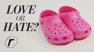 Crocs The Worlds Most Polarizing Shoe  Racked [upl. by Beitris]