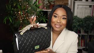 Chanel Classic Flap dupe UNBOXING Baginc [upl. by Acinoda]