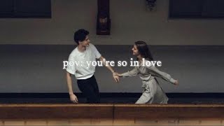 pov youre so in love playlist [upl. by Malonis239]